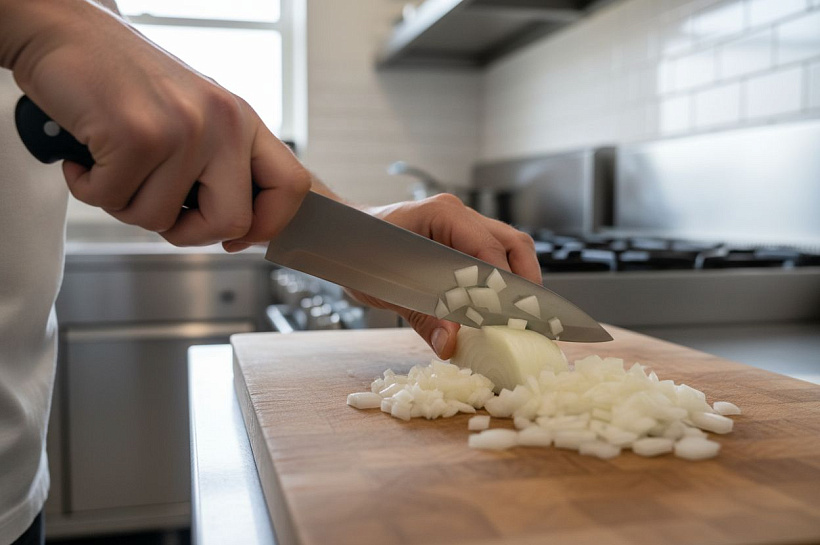 Специалисты раскрыли два простых правила нарезки лука без слез
