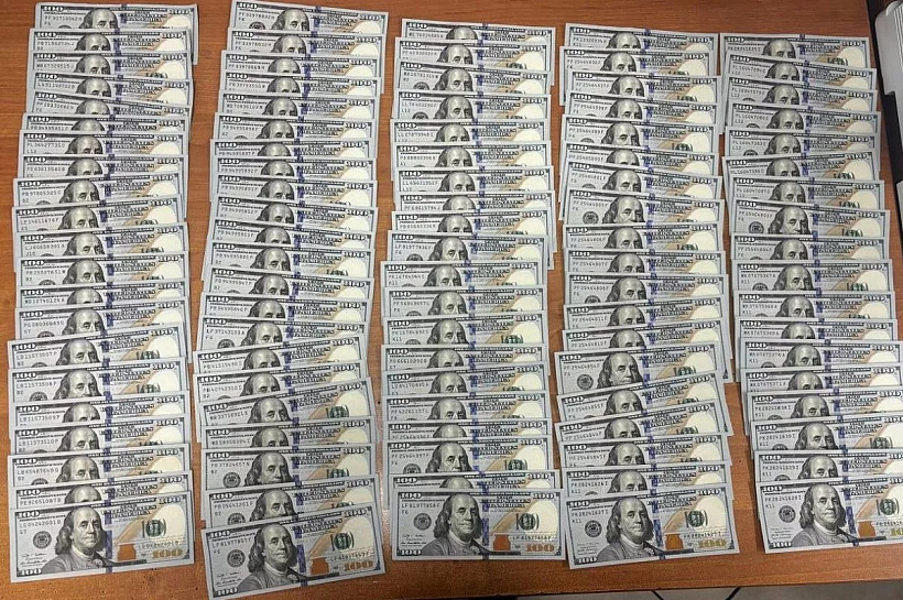 Таможенники изъяли почти 13 тысяч долларов у пассажирки в аэропорту Сочи