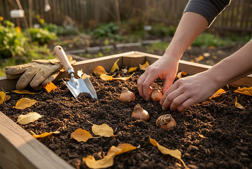 Как посадить нарциссы осенью, чтобы они не вымерзли за зиму