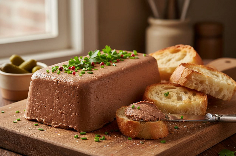 Паштет из куриной печени по-французски: нежный ароматный домашний рецепт