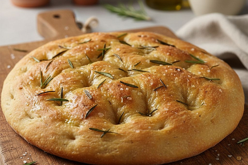 Итальянская фокачча: что это за хлеб и как его приготовить дома