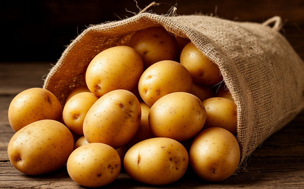 Более 500 тысяч тонн импортного картофеля завезли на Кубань в 2025 году