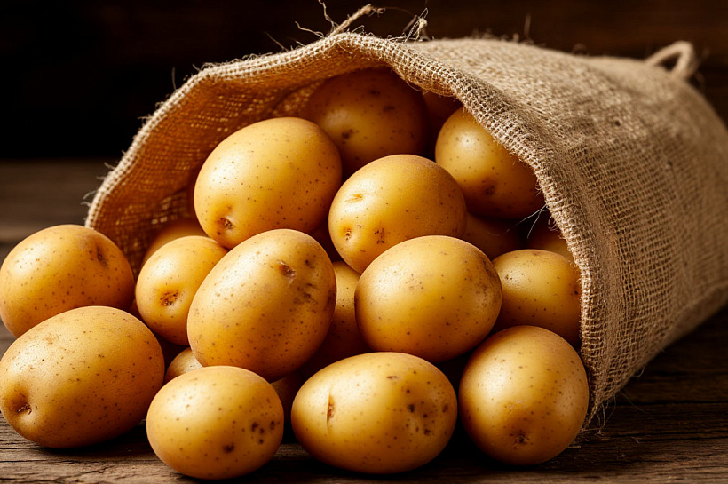 Более 500 тысяч тонн импортного картофеля завезли на Кубань в 2025 году