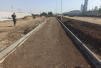 В Краснодаре движение по новой дороге к школе по ул. Конгрессной  откроют к 1 сентября