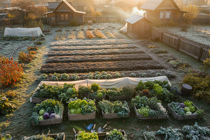 Осенние секреты дачника: как сохранить зелень зимой и подготовить участок к весне