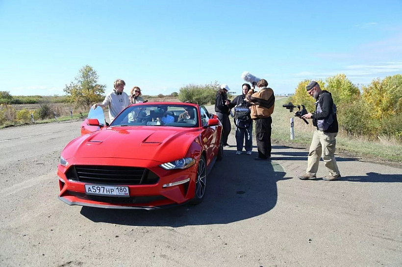 В Абинском районе снимают романтическую комедию «Трасса Море-море»