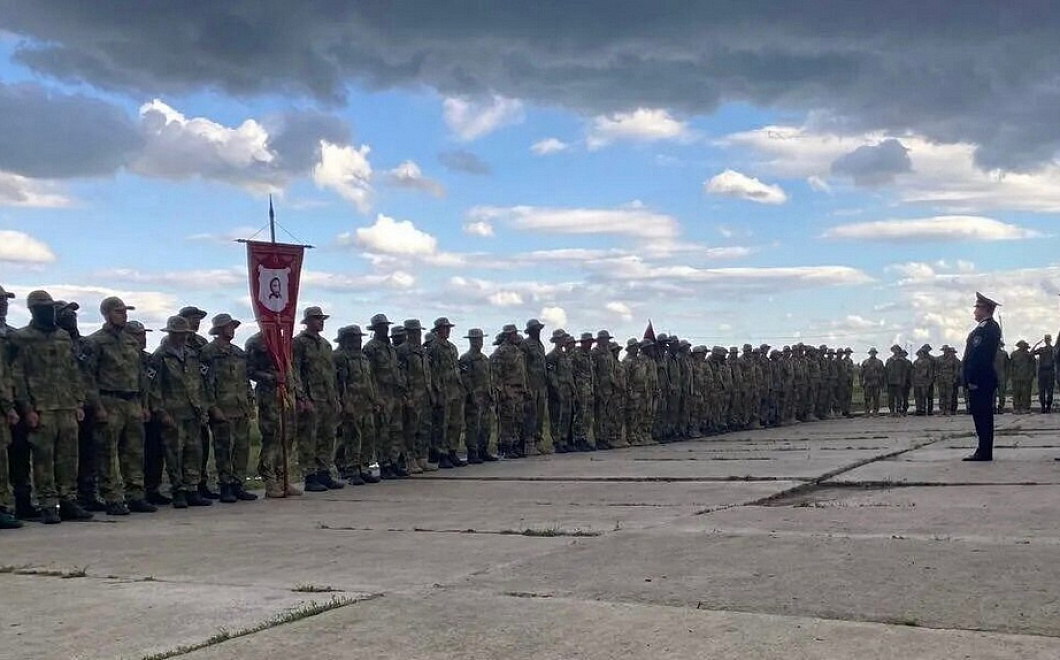 В крае торжественно проводили казаков-добровольцев для участия в специальной военной операции