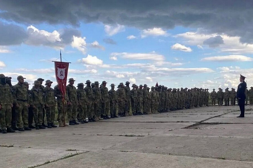 В крае торжественно проводили казаков-добровольцев для участия в специальной военной операции