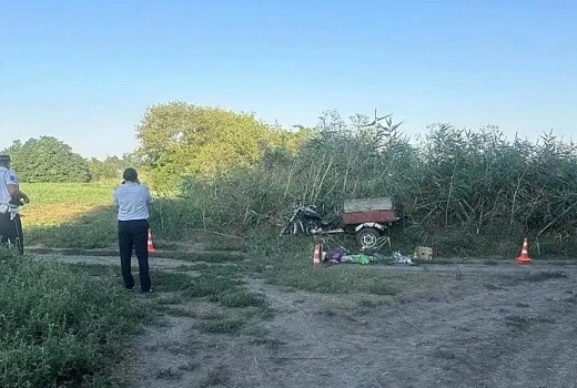 В Каневском районе погиб 39-летний мотоциклист