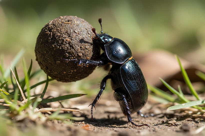 Самое сильное животное на планете может поднять вес в 850 раз больше собственного