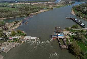 «Кубаньмелиоводхоз» опроверг информацию о смытом посту охраны на Федоровском узле