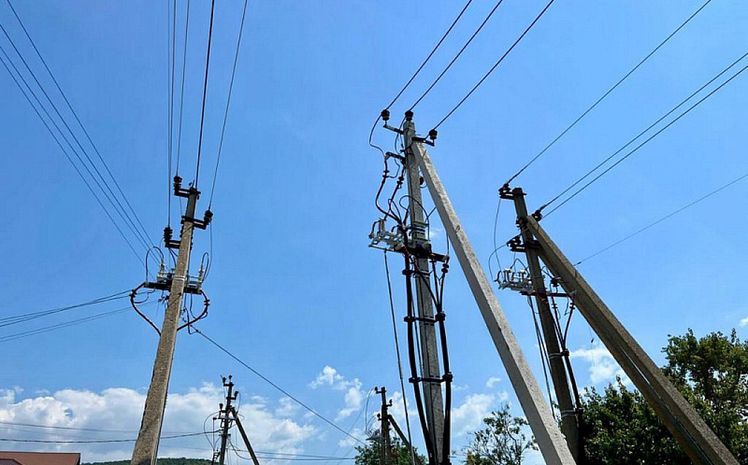 В Анапе построили новую линию электропередачи