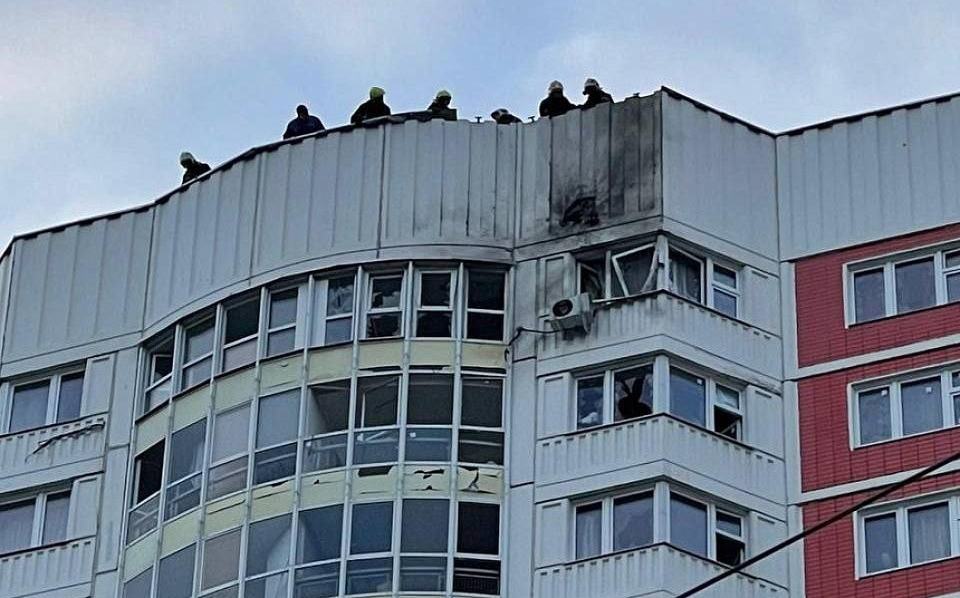 В атаке на Москву было задействовано восемь беспилотников