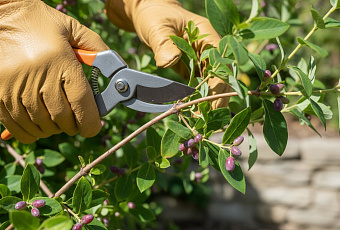 Правильная обрезка жимолости для крупных ягод и здорового куста