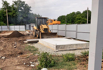 Вениамин Кондратьев: «В станице Крыловской начали реконструкцию водоочистных сооружений»