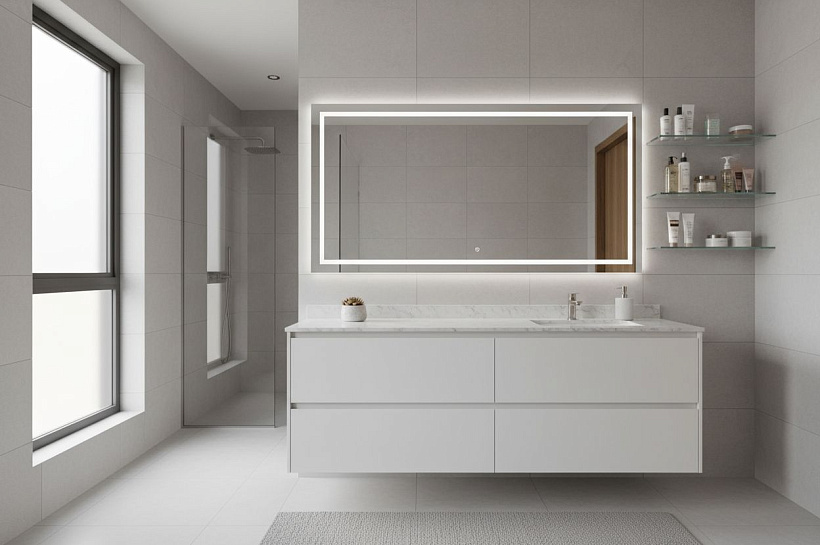 Как красиво спрятать косметику в ванной для идеального интерьера