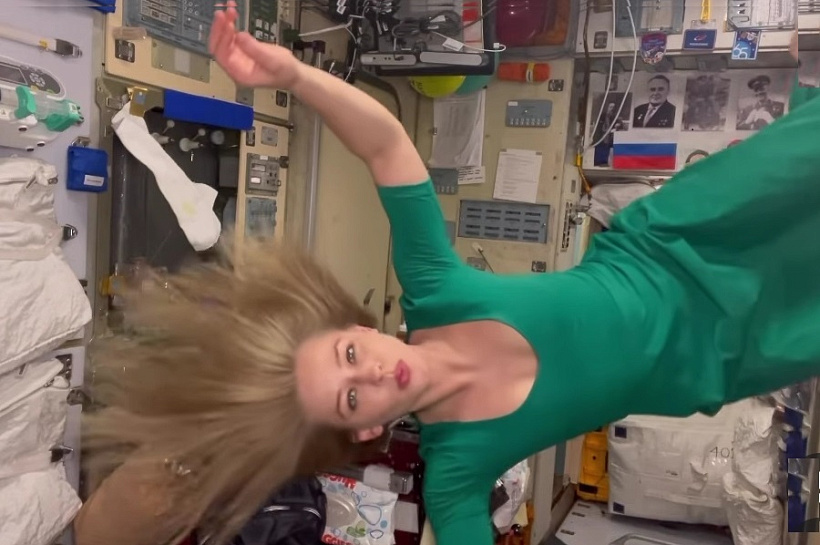 Все боялись, что в космосе Юлю Пересильд стошнит и она испортит уникальный реквизит