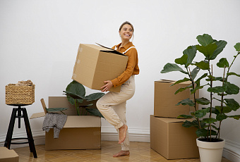 Переезд может быть стрессом не только для человека, но и его растений