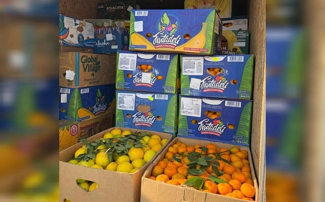 Россельхознадзор забраковал 12,5 тонн мандаринов с мраморным клопом