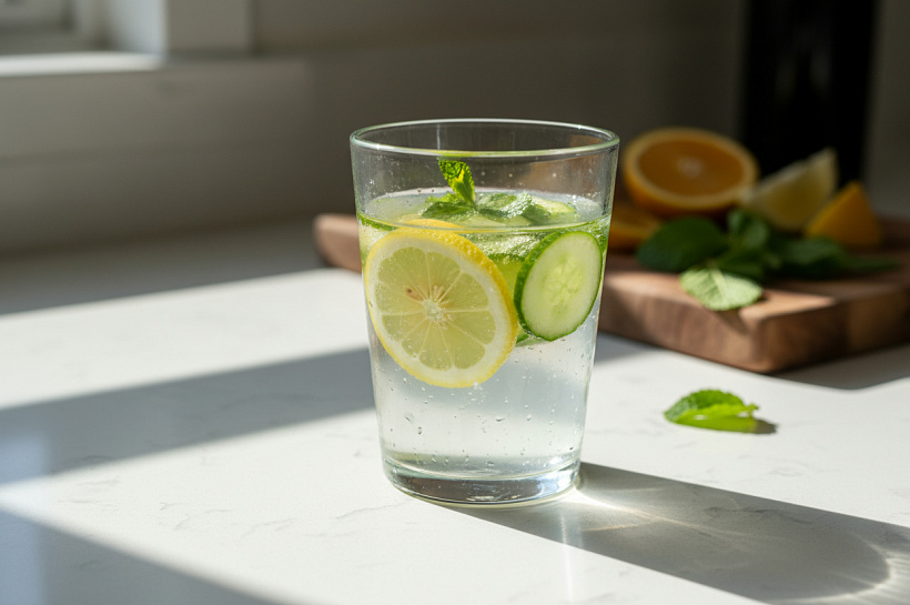 Домашний напиток для запуска метаболизма и мягкого очищения организма