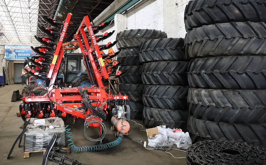 На Кубани начали готовить технику к весенним полевым работам 2026 года