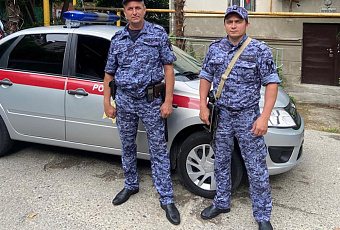 В Сочи росгвардейцы помогли без вести пропавшему мужчине найти родных