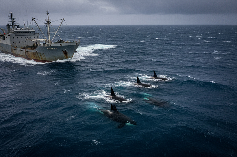 Косатки в Северной Атлантике атакуют суда: новое поведение морских хищников