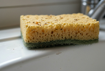 Почему кухонная губка опаснее грязной посуды и чем её заменить