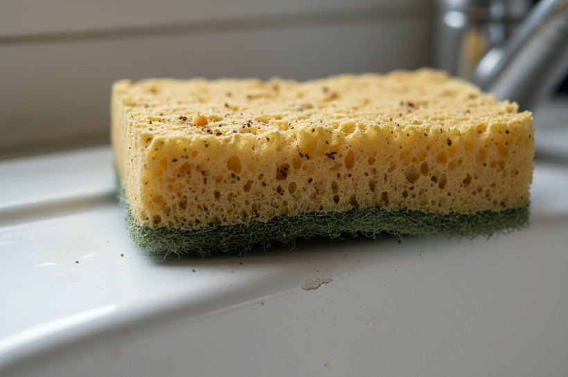 Почему кухонная губка опаснее грязной посуды и чем её заменить