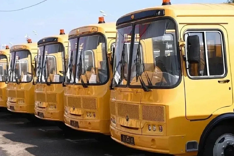 Краснодар получил 20 новых школьных автобусов после атаки БПЛА
