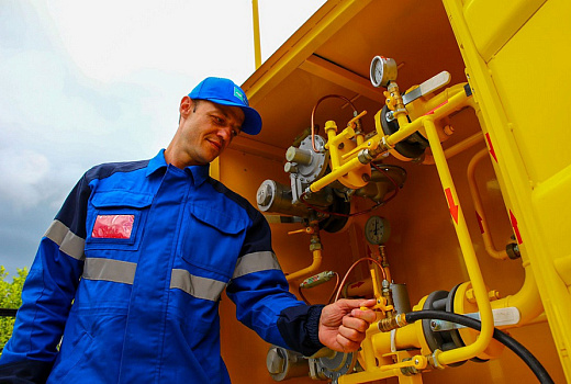 Первые дома в селе Шепси Туапсинского района подключили к газу