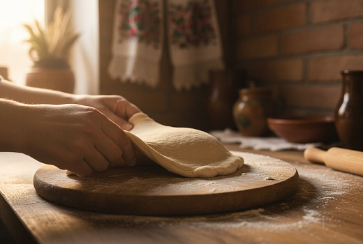 Идеальное тесто для вареников и пельменей без кипятка