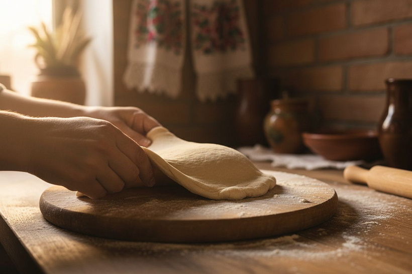 Идеальное тесто для вареников и пельменей без кипятка