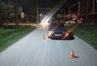 В Анапском районе подросток на мотовелосипеде врезался в автомобиль