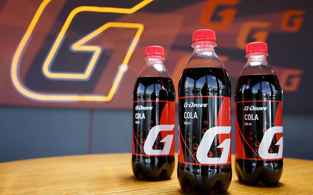Сеть АЗС «Газпромнефть» представила новый напиток G-Drive Cola