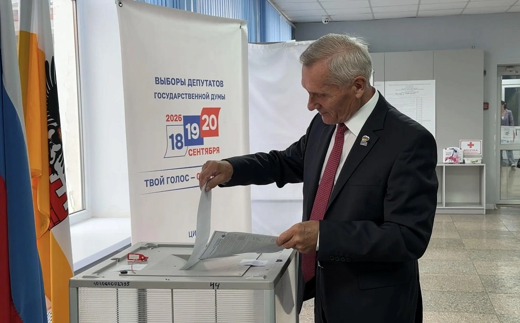 Секретарь регионального отделения «Единой России» Николай Гриценко принял участие в выборах депутатов Госдумы