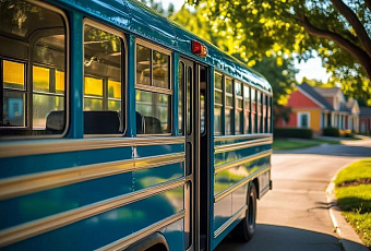 Минтранс предложил запретить судимым водителям управлять детскими автобусами