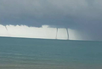 Парад смерчей прошел в Краснодарском крае