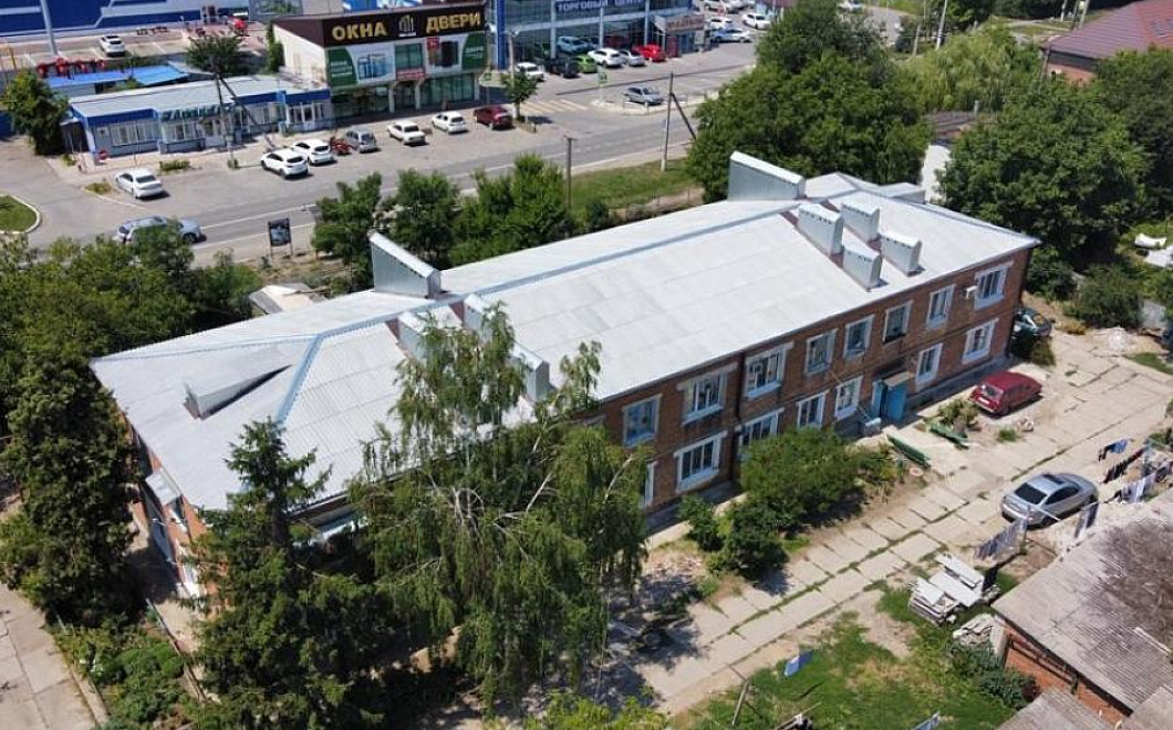 В 2022 году в Краснодарском крае капитально отремонтировали крыши в 251 многоквартирном доме