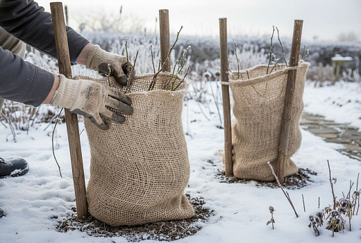 Лучшие способы укрытия роз на зиму 2025, подготовка к холодам