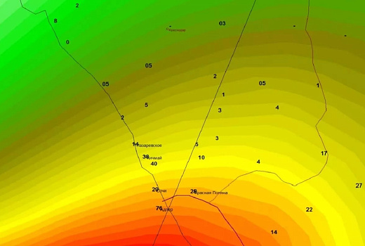 На Сочи обрушились ливни: за ночь выпало 43% месячной нормы осадков