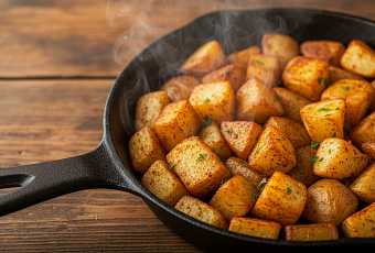 Жареная картошка на сливочном масле с паприкой: секреты золотистой корочки