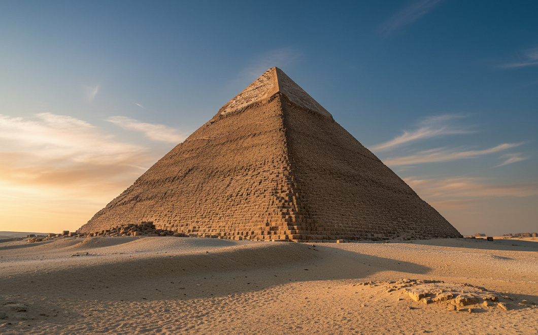 Чёрная пирамида Дахшура: загадочные подземные ходы и необычная конструкция