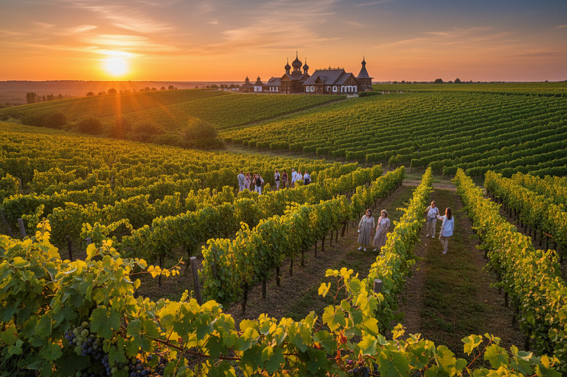 Россия разрабатывает новые стандарты для винного туризма в 2025 году