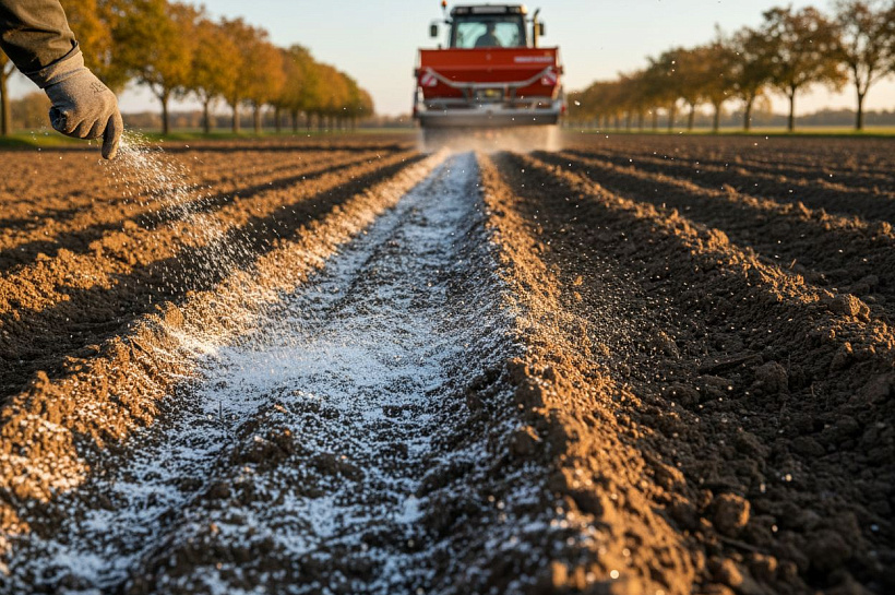 Известкование почвы осенью: средства и нормы внесения для улучшения урожайности