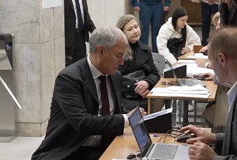 Спикер Госдумы Вячеслав Володин проголосовал на выборах