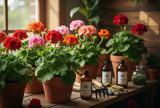 Герань после обрезки: 5 эффективных подкормок для пробуждения боковых почек