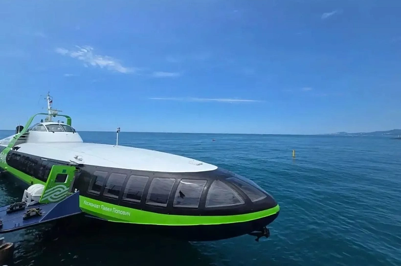 Увеличено количество рейсов морской скоростной «Кометы» между Сочи и Сириусом