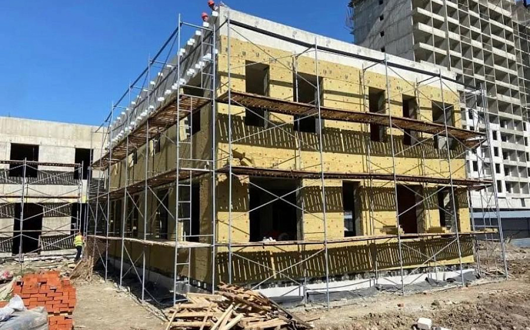 Детский сад на 160 мест в Центральном округе Краснодара готов на 43%