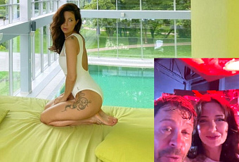 Табу в интимном месте: что у Климовой на бедре, у Деревянко – на языке